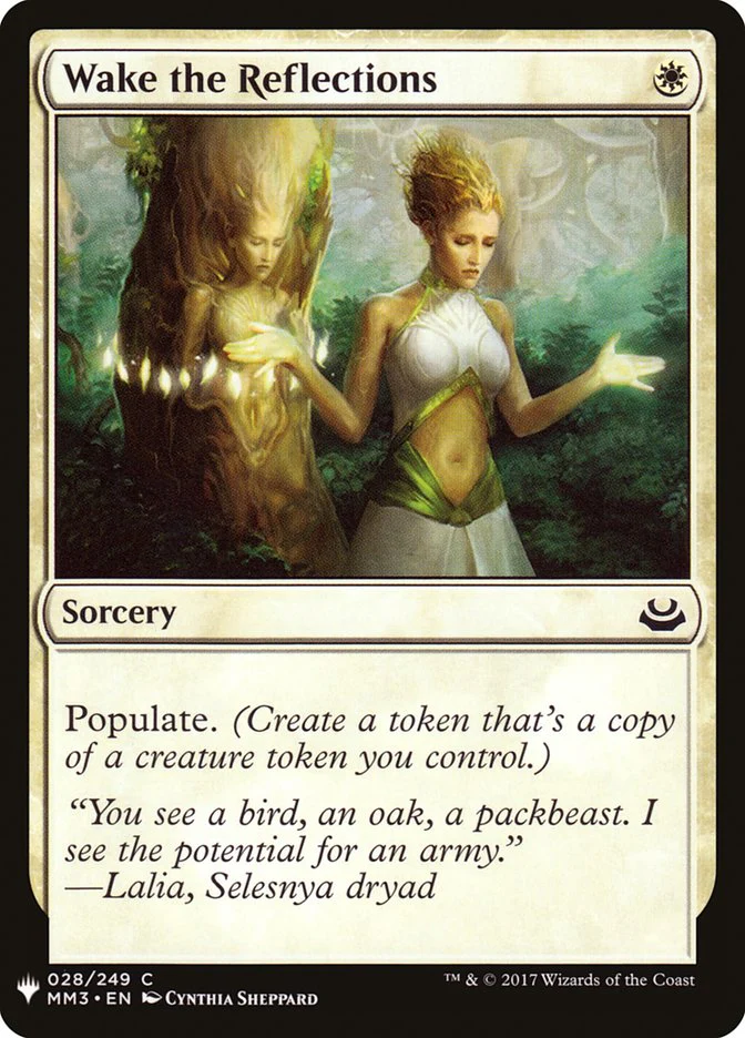 Wake the Reflections - The List (PLST)