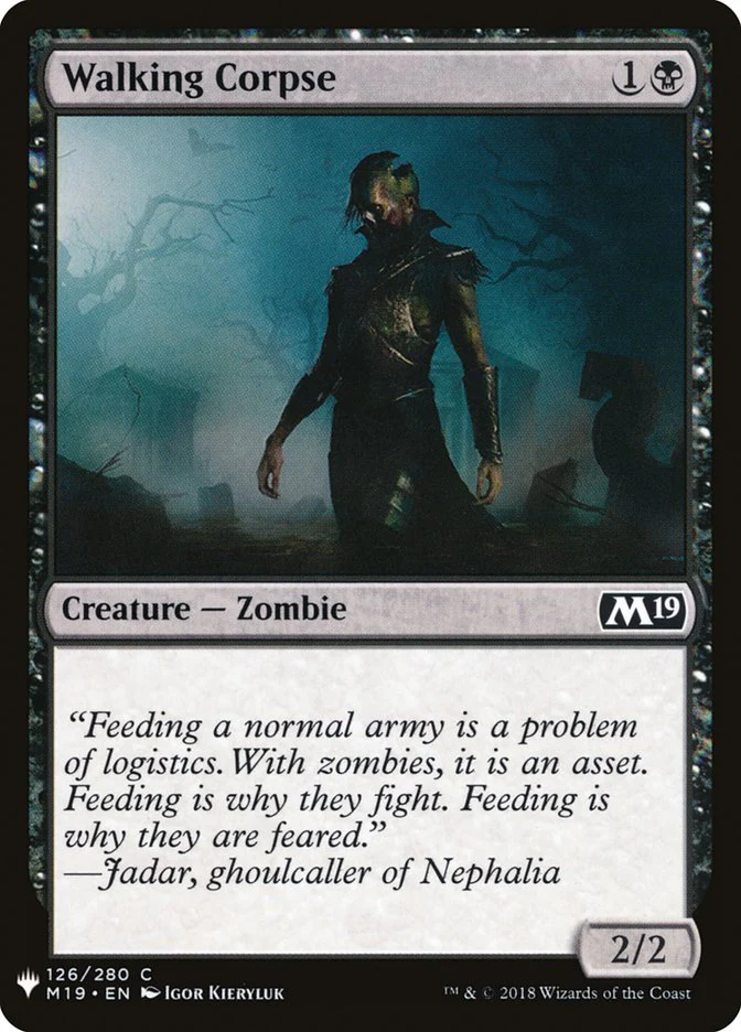 Walking Corpse - The List (PLST)