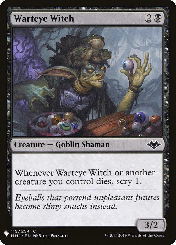 Warteye Witch - The List (PLST)