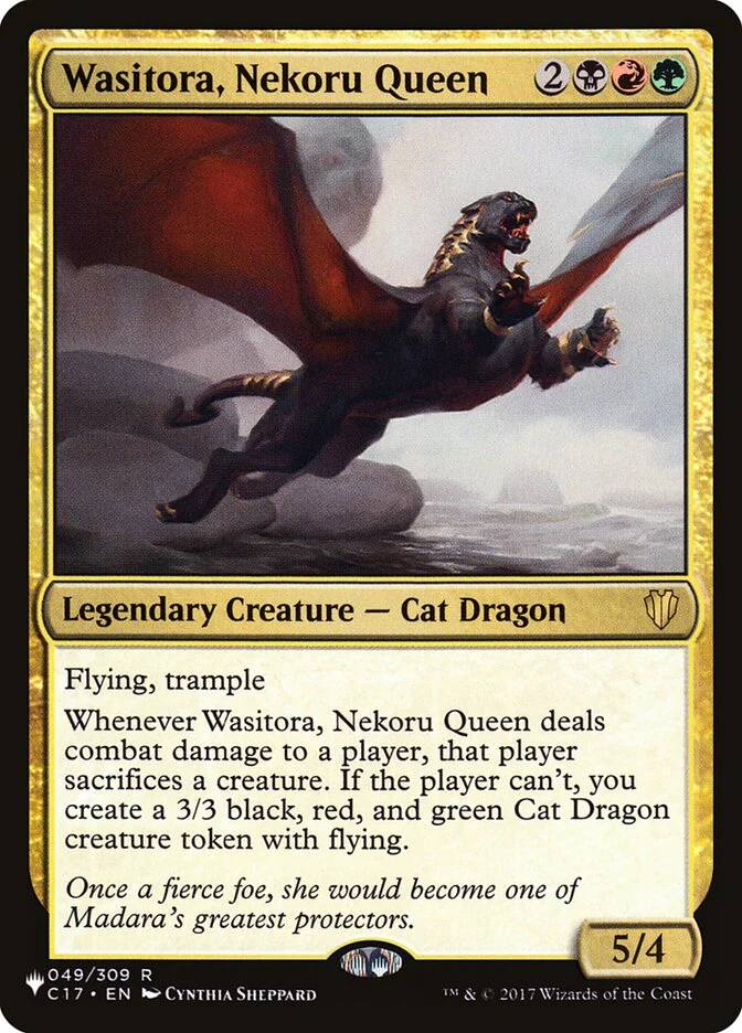 Wasitora, Nekoru Queen - The List (PLST)
