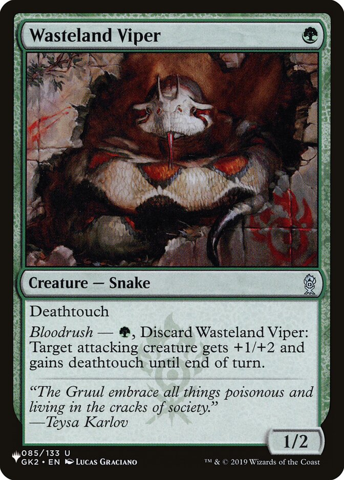 Wasteland Viper - The List (PLST)