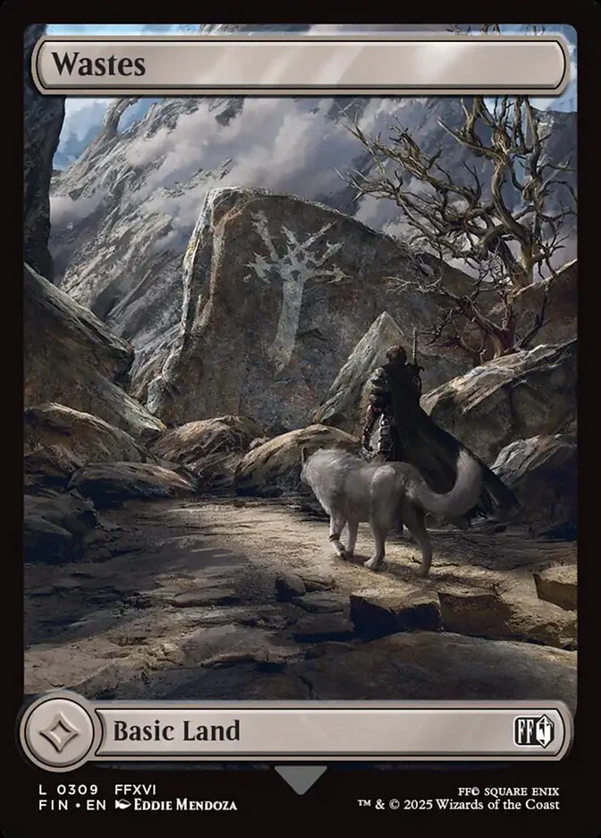 Wastes (309) - [Foil, Full Art] Final Fantasy (FIN)