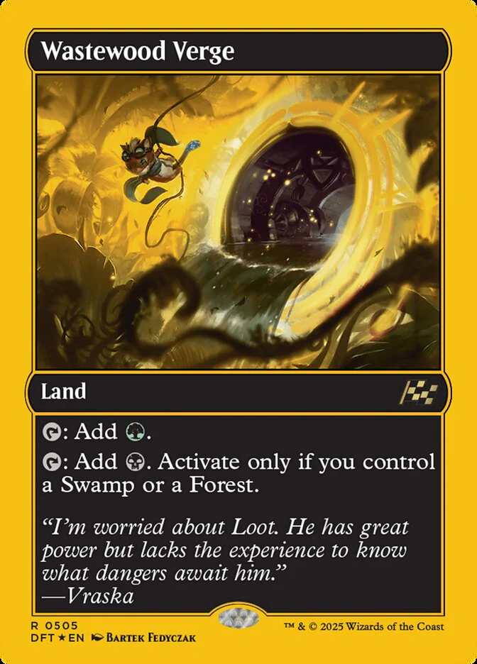Wastewood Verge - [First Place Foil] Aetherdrift (DFT)
