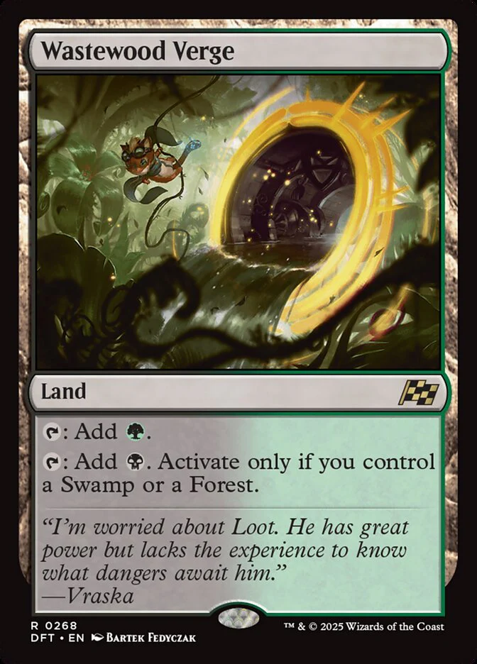 Wastewood Verge - [Foil] Aetherdrift (DFT)