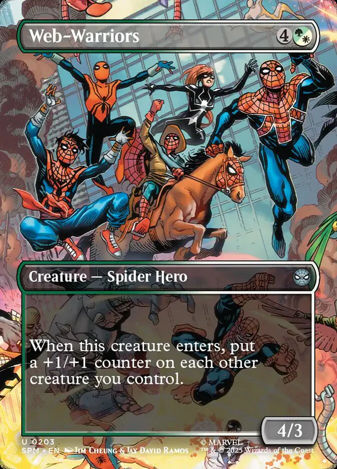 Web-Warriors (203) - [Borderless] Marvel's Spider-Man (SPM)