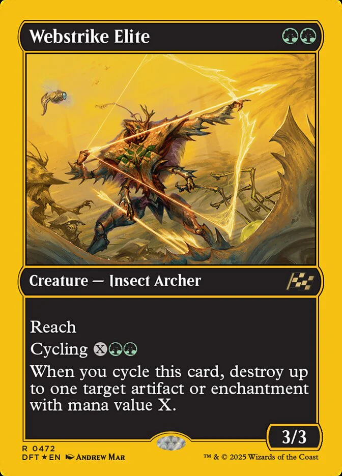 Webstrike Elite - [First Place Foil] Aetherdrift (DFT)