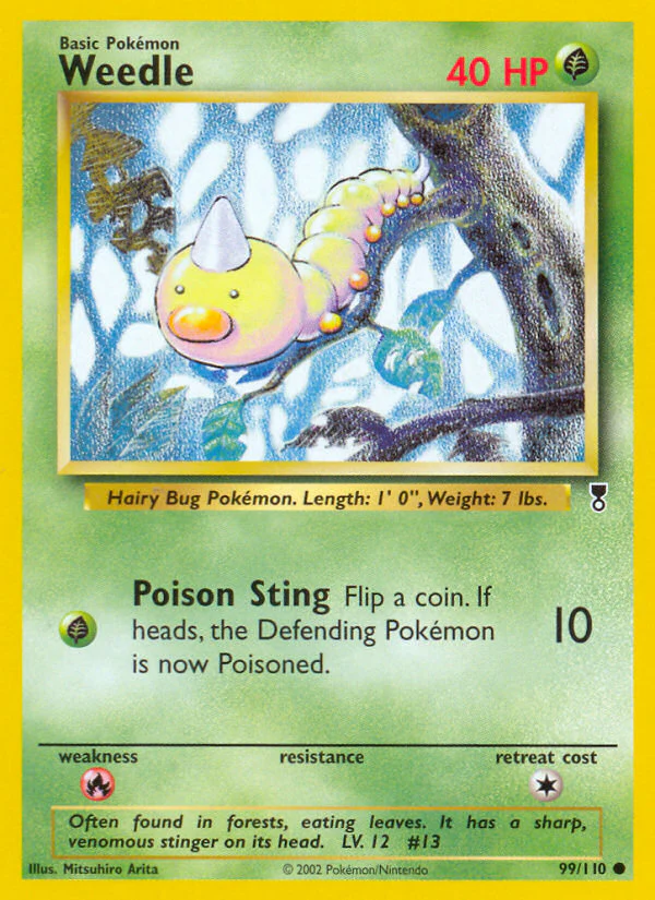 Weedle (99/110) - Legendary Collection (LC)