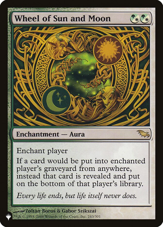Wheel of Sun and Moon - The List (PLST)