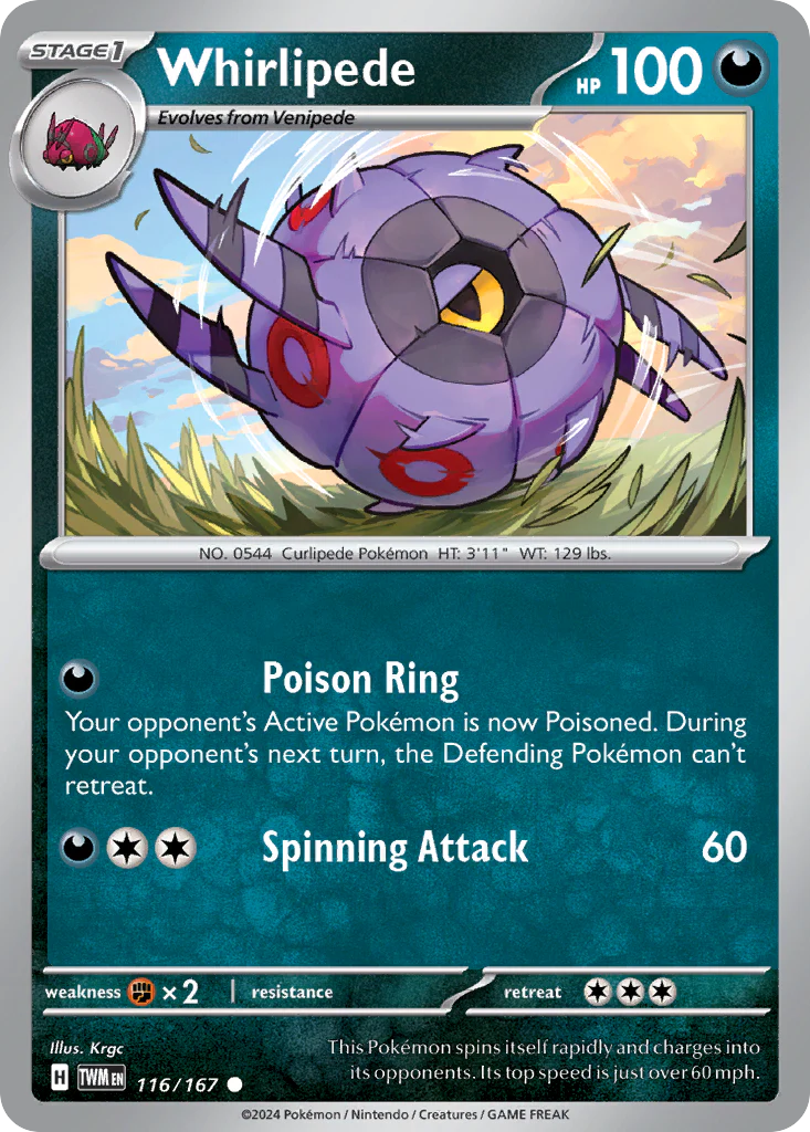 Whirlipede (116/167) - Twilight Masquerade (TWM)