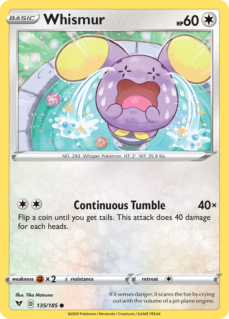Whismur (135/185) - Vivid Voltage (VIV)