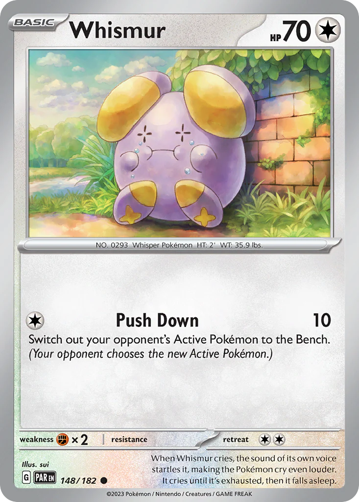 Whismur (148/182) - Paradox Rift (PAR)