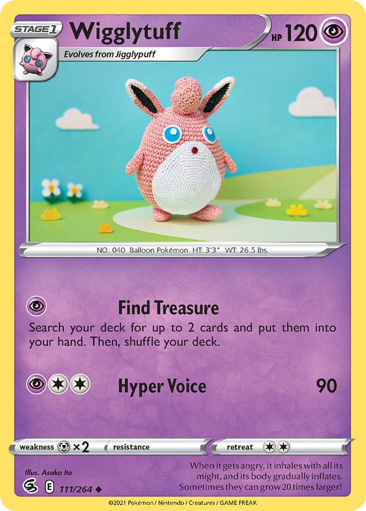 Wigglytuff (111/264) - Fusion Strike (FST)