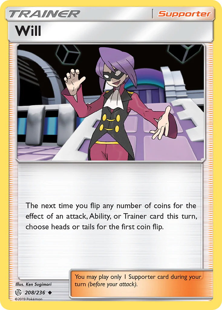 Will (208/236) - [Reverse Holo] Cosmic Eclipse (CEC)