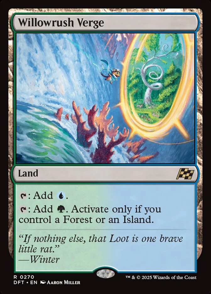 Willowrush Verge - Aetherdrift (DFT)
