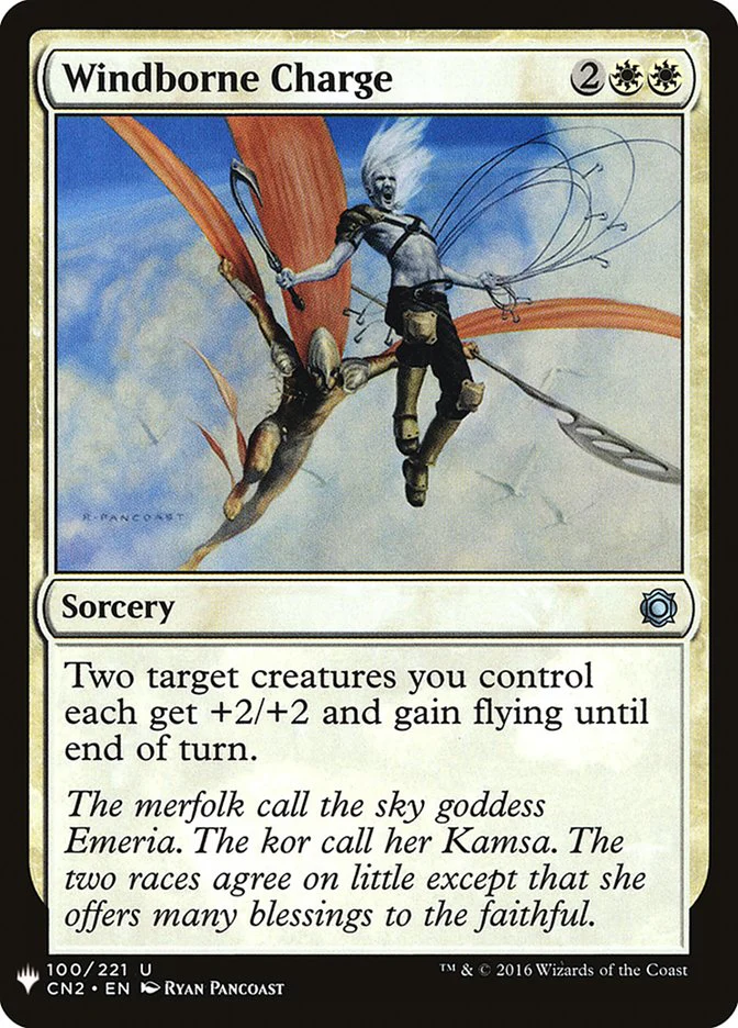 Windborne Charge - The List (PLST)