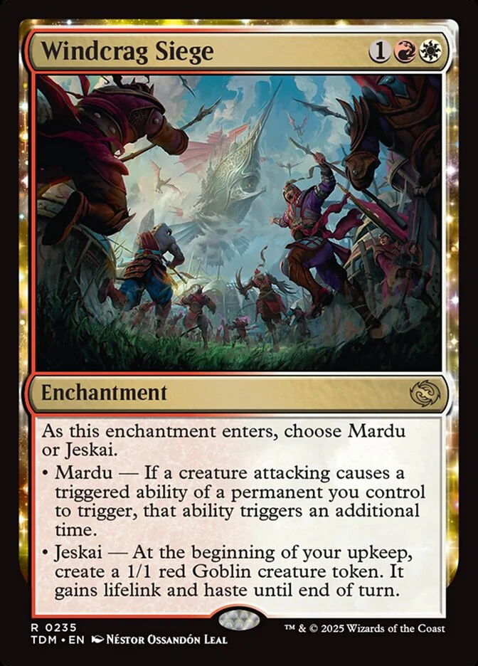Windcrag Siege (235) - [Foil] Tarkir: Dragonstorm (TDM)