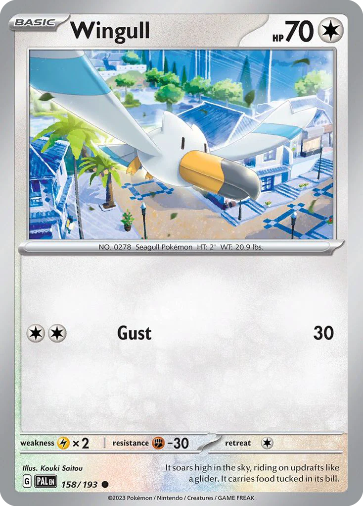 Wingull (158/193) - Paldea Evolved (PAL)