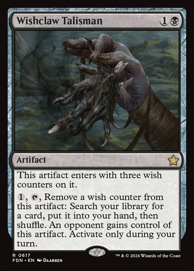 Wishclaw Talisman - Foundations (FDN)