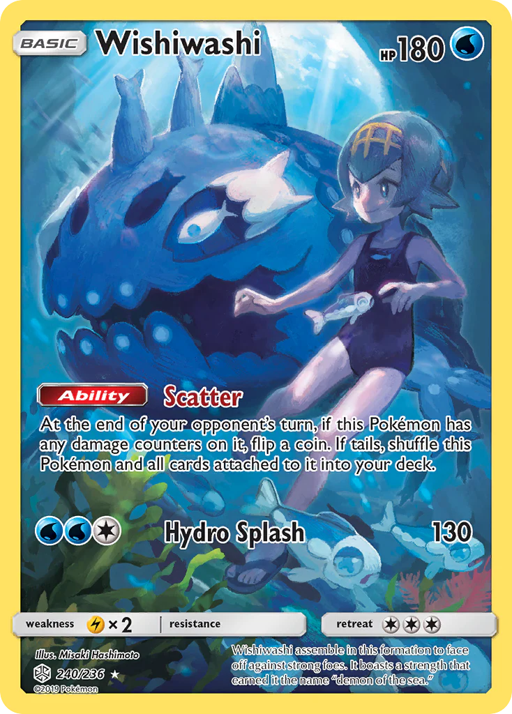 Wishiwashi (240/236) - [Secret Rare] Cosmic Eclipse (CEC)