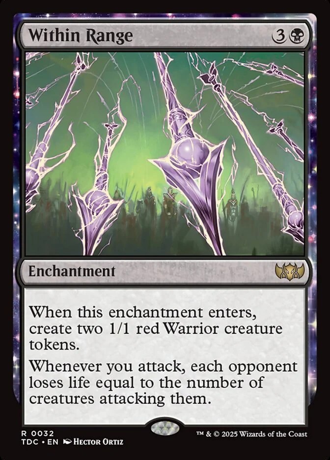 Within Range - Tarkir: Dragonstorm Commander (TDC)