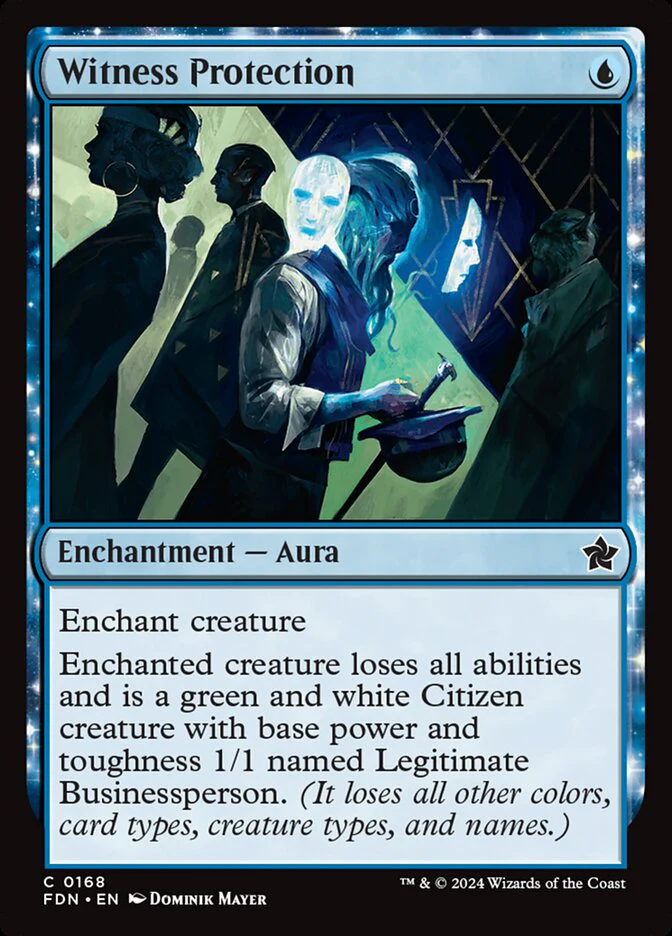 Witness Protection - [Foil] Foundations (FDN)