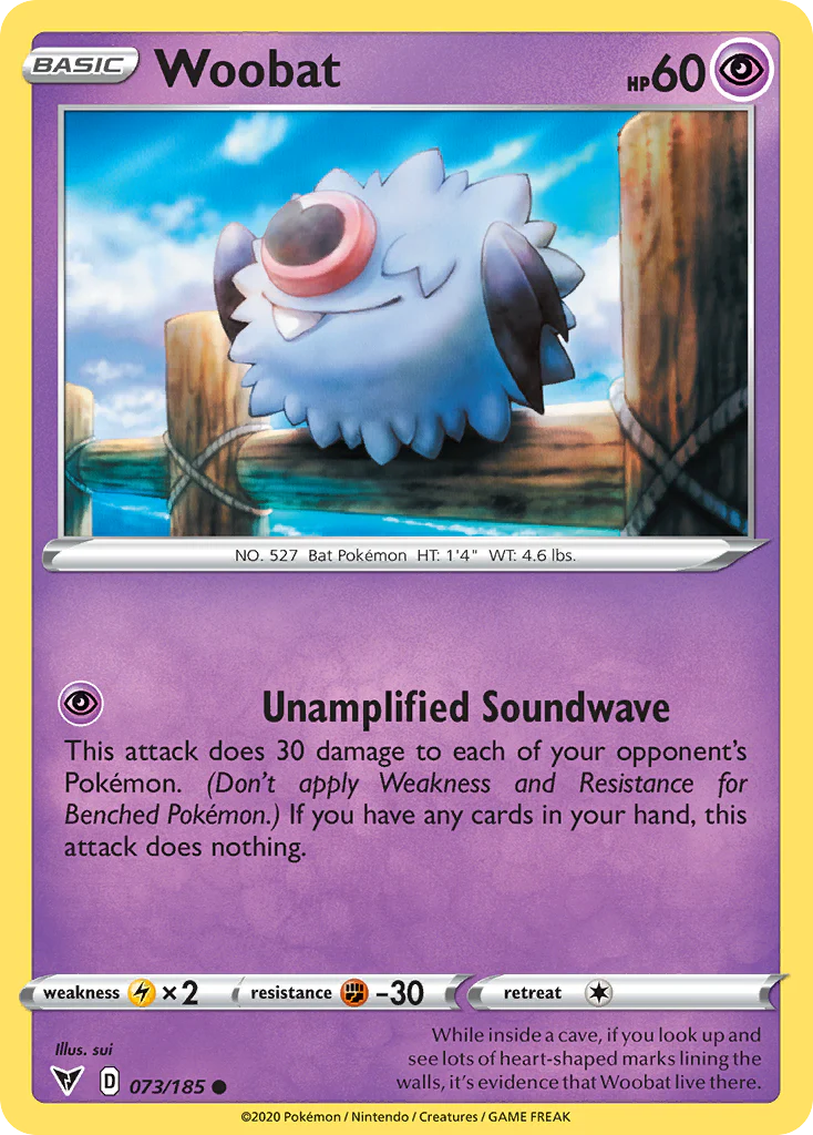 Woobat (73/185) - [Reverse Holo] Vivid Voltage (VIV)