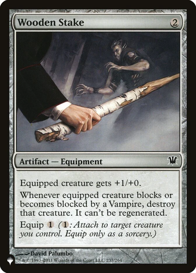 Wooden Stake - The List (PLST)