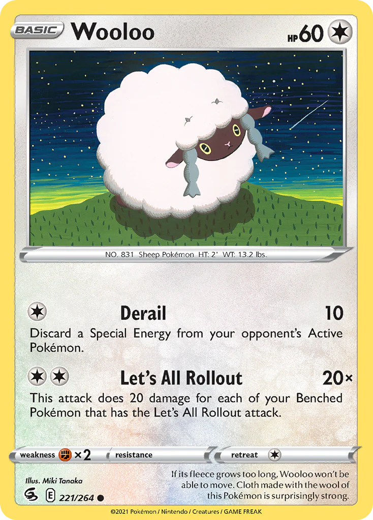 Wooloo (221/264) - Fusion Strike (FST)