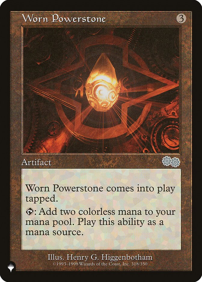 Worn Powerstone - The List (PLST)