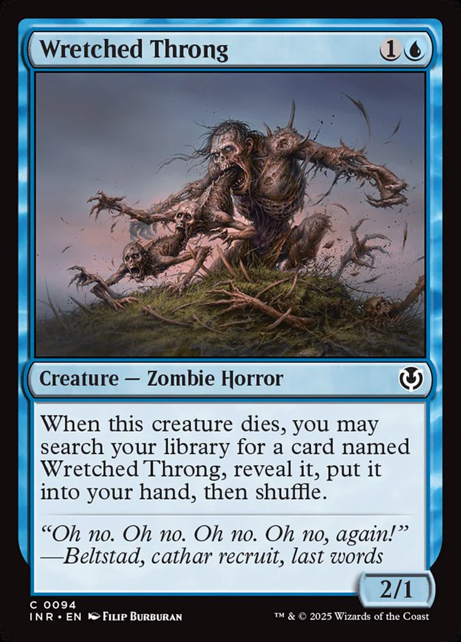 Wretched Throng - [Foil] Innistrad Remastered (INR)