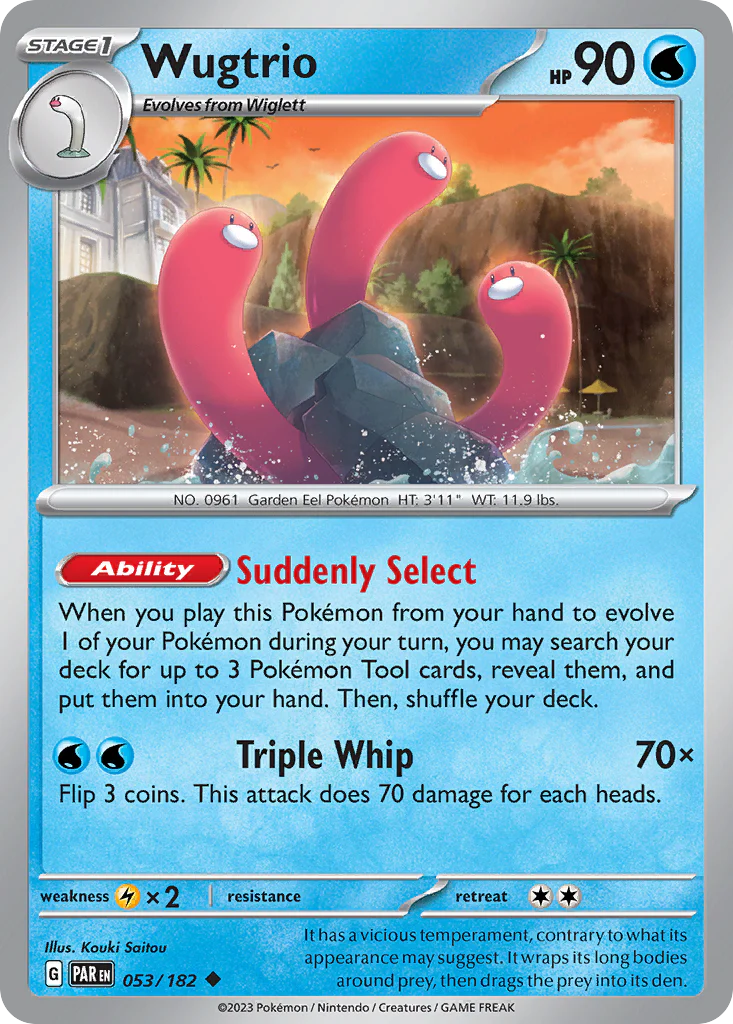 Wugtrio (53/182) - Paradox Rift (PAR)