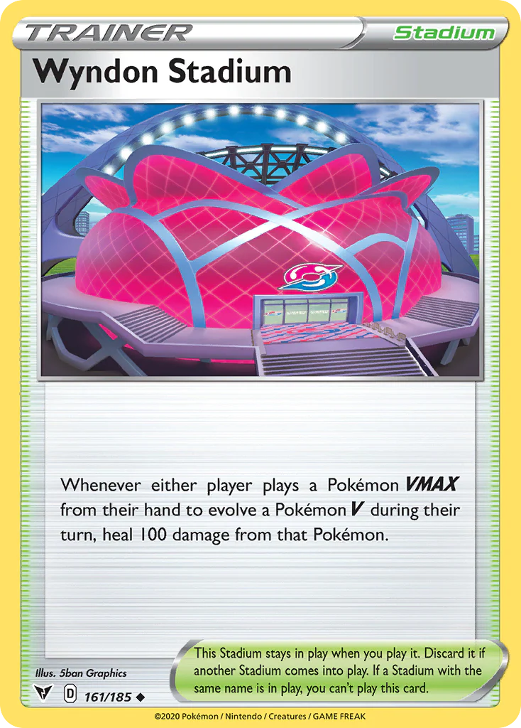 Wyndon Stadium (161/185) - [Reverse Holo] Vivid Voltage (VIV)