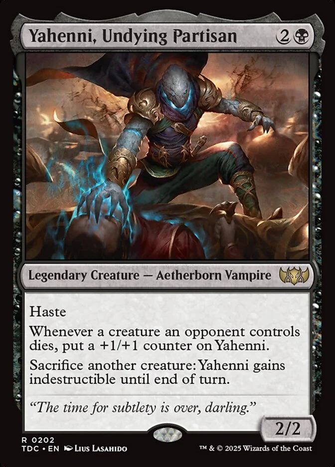 Yahenni, Undying Partisan - Tarkir: Dragonstorm Commander (TDC)