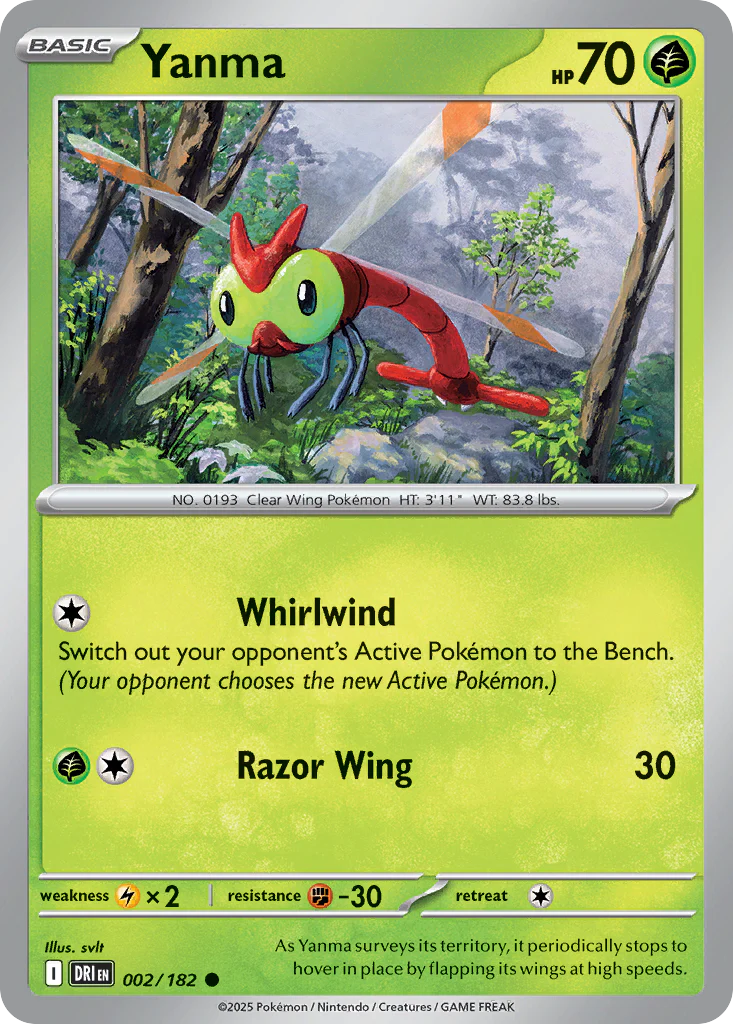 Yanma (2/182) - Destined Rivals (DRI)