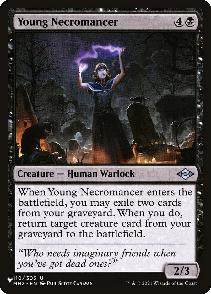 Young Necromancer - The List (PLST)