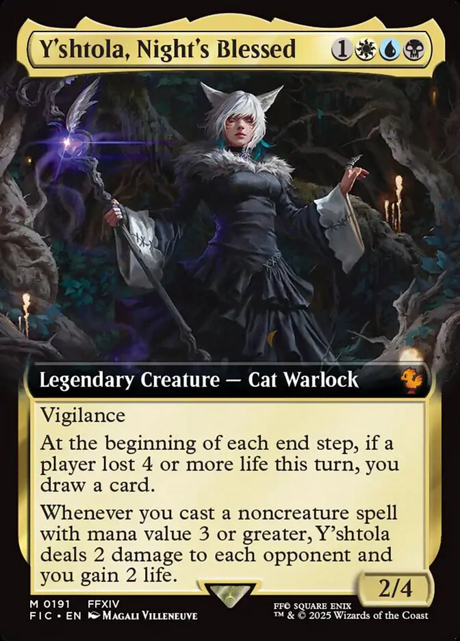 Y'shtola, Night's Blessed (191) - [Extended Art] Final Fantasy Commander (FIC)