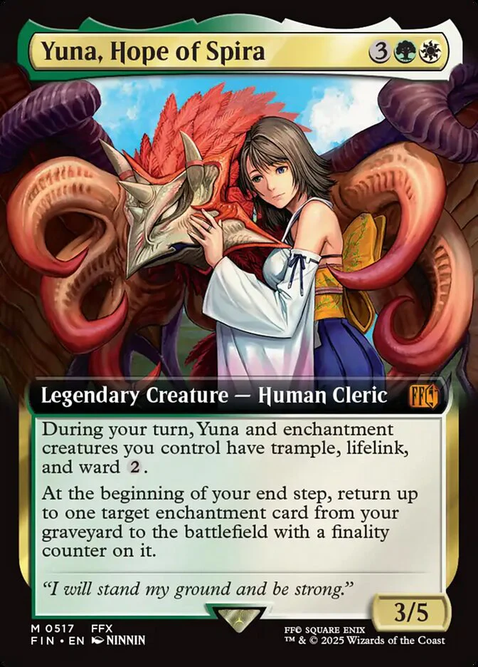 Yuna, Hope of Spira (517) - [Extended Art] Final Fantasy (FIN)