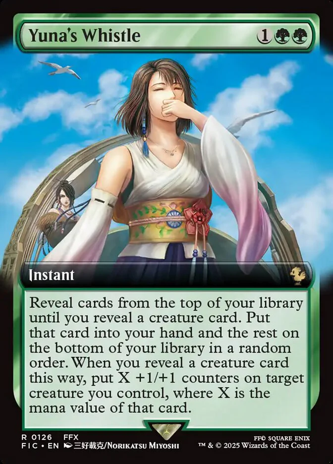 Yuna's Whistle (126) - [Extended Art] Final Fantasy Commander (FIC)