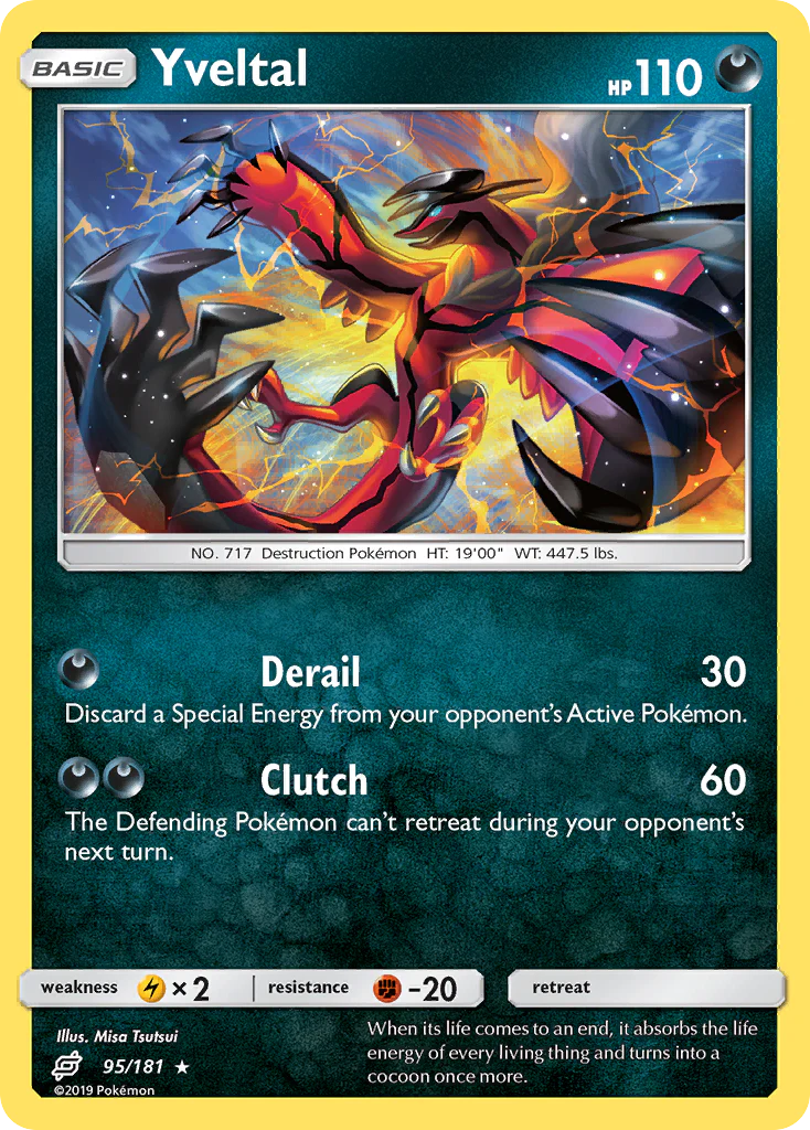 Yveltal (95/181) - [Holo Foil] Team Up (TEU)