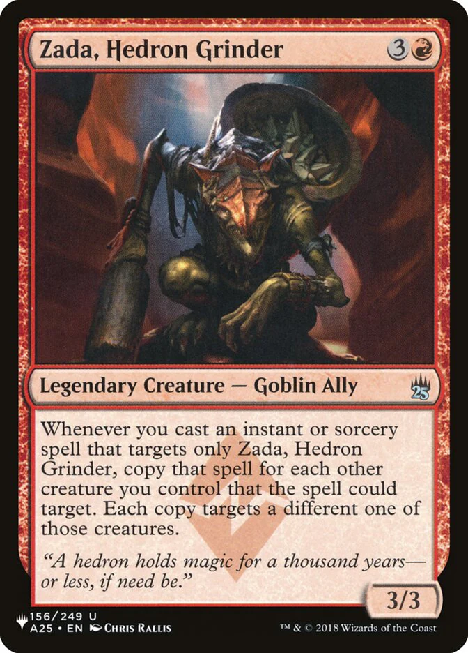 Zada, Hedron Grinder - The List (PLST)