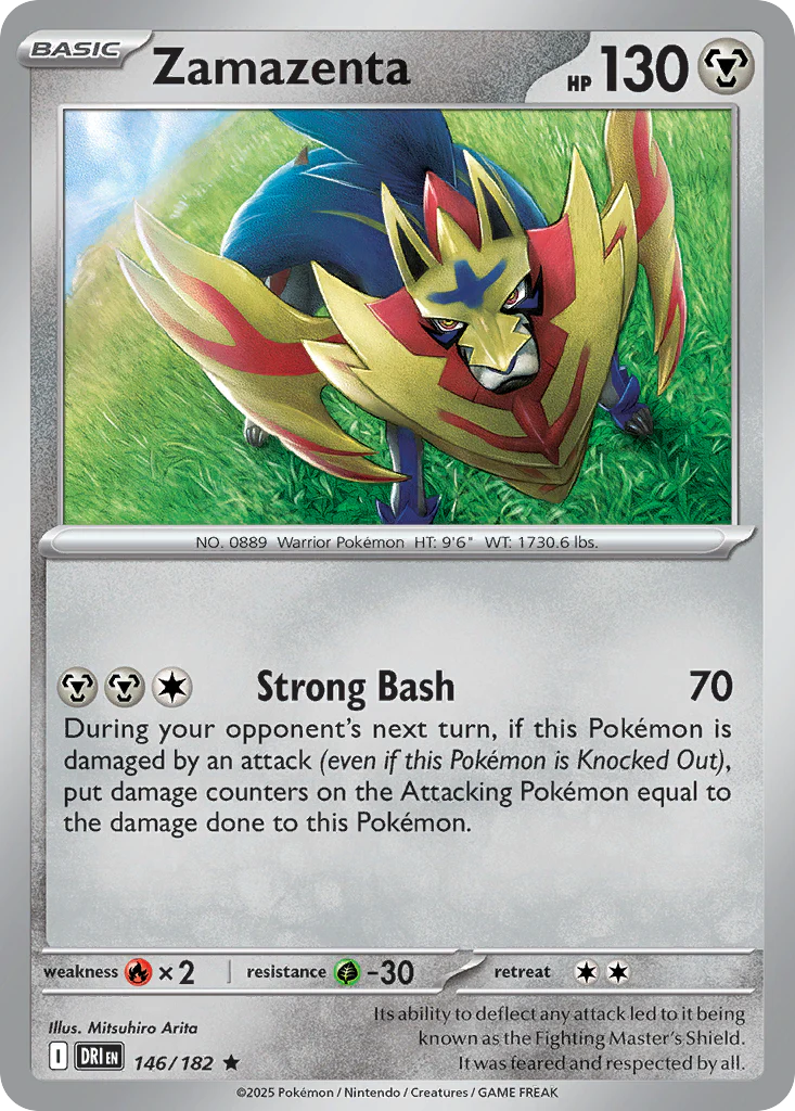 Zamazenta (146/182) - [Holo Foil] Destined Rivals (DRI)
