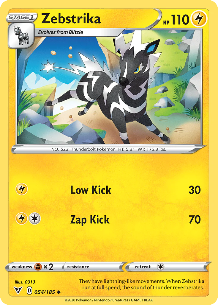 Zebstrika (54/185) - Vivid Voltage (VIV)