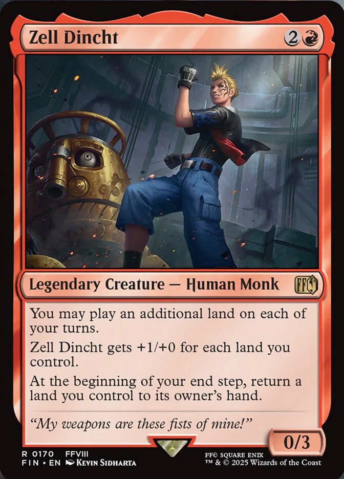 Zell Dincht (170) - [Foil] Final Fantasy (FIN)
