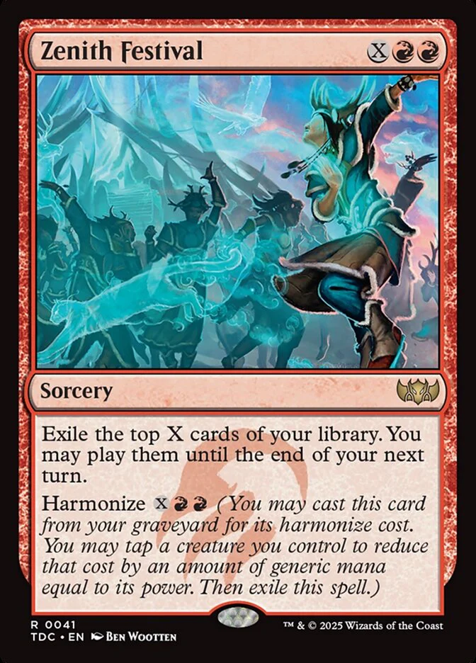Zenith Festival - Tarkir: Dragonstorm Commander (TDC)