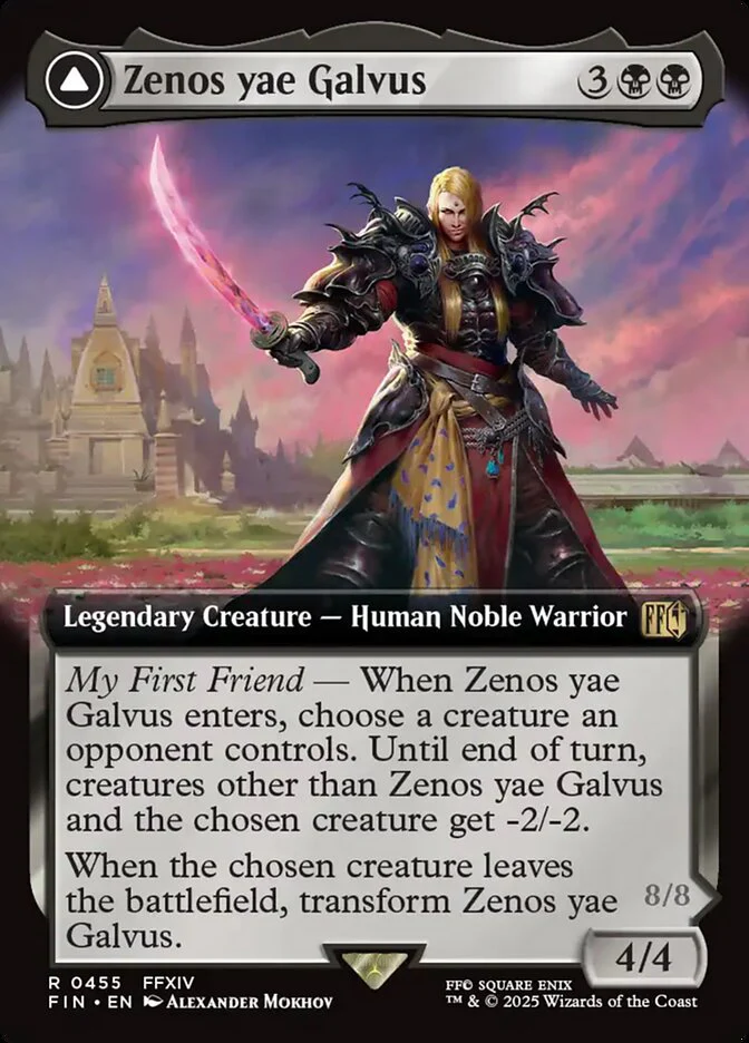 Zenos yae Galvus // Shinryu, Transcendent Rival (455) - [Extended Art] Final Fantasy (FIN)
