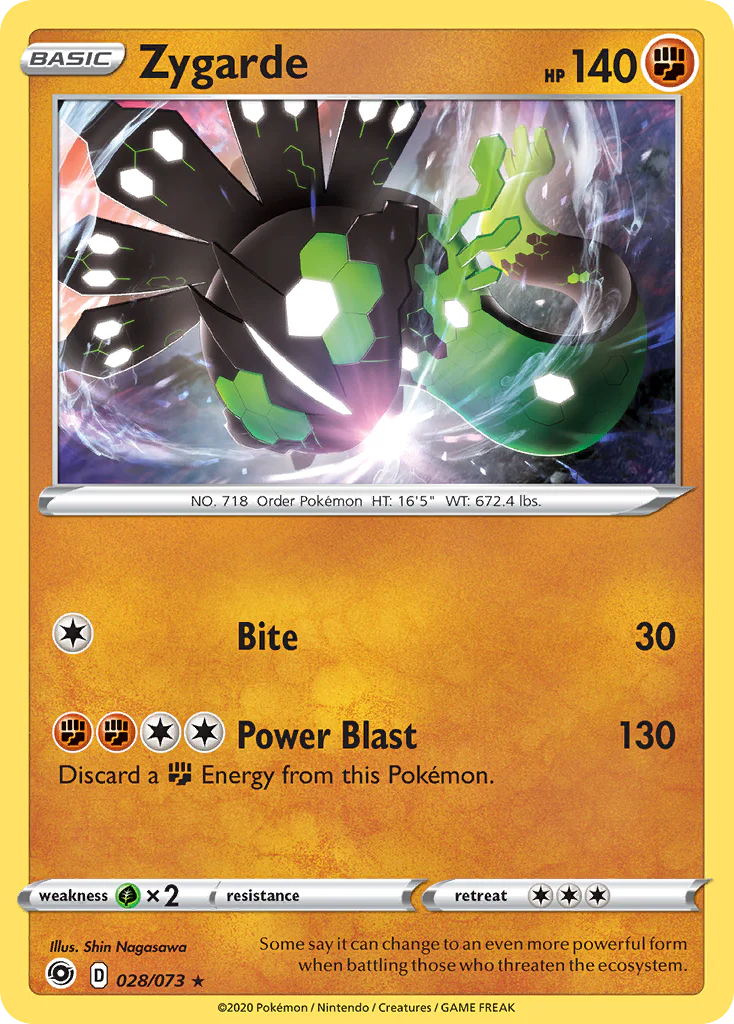 Zygarde (28/73) - [Holo Foil] Champion's Path (CPA)